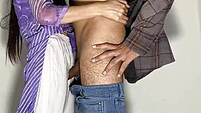 Math Teacher Fucks Squirting English Teacher Hard Bathroom