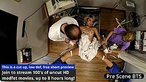 dr hitachis treatments make channy crossfire moan and squirt with vibrator in hospital