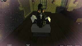 slut loses virginity getting fucked hard right in front of the church on roblox condo