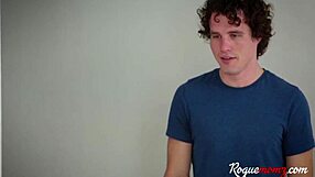 mature stepmom lures my girlfriend into big tits cheating fuck session