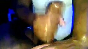 bbw blonde xingando o corno cum in mouth