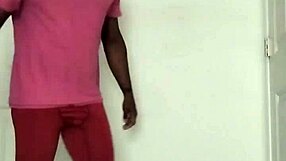 bodybuilder she decorates chest abs muscles with big shemale tits workout