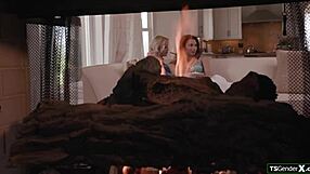 suck tgurl tits jerk shemale cock