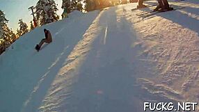 Fucking Hardcore into Mature Teen's Tight Pink Pussy on Camera