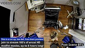 dr hitachis treatments make channy crossfire moan and squirt with vibrator in hospital