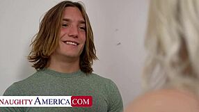 rylee blake enjoys boyfriend's son's massage happy ending rub