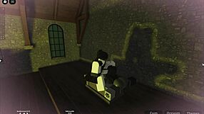 slut loses virginity getting fucked hard right in front of the church on roblox condo