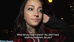 public agent tattoos babe sharlotte thorne fucked hard in boiler room