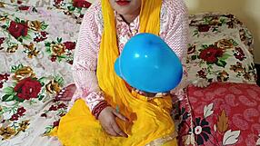 Desi Maid Wife Gives Blowjob Dirty Talk First Time Bedroom Sex