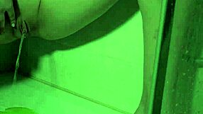 kinky blonde teen 18+ pees in shower then fingers big pussy to orgasm