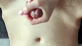 hot spontaneous prostate massage leads to intense orgasm and cumshot