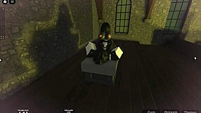 slut loses virginity getting fucked hard right in front of the church on roblox condo