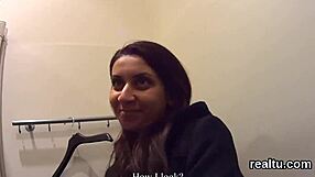 Charming Czech Kitten Teased in Mall SHOP Then RIPPED CLOTHES POV Penetrated!