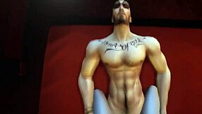 sims 4 hunk rides cock cowgirl style in close-up climax cumshot