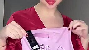 What Kind of Underwear Gets Your Cock Hard Black or White on My Juicy Big Natural Tits?