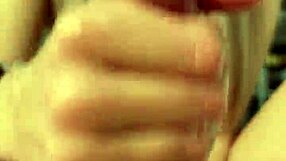 My Girlfriend's Soft Hand Strokes My Cock to Explosive Cumshot Closeup