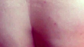 white bbw bends over for backshots. ends with sticky cumshot.