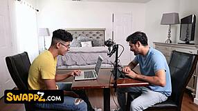 Big-Assed Busty Cougars Swap Latino Stepsons for Wild Fucks!