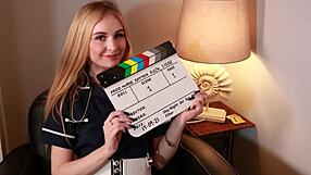 will british redhead cum harder edged by stepdad's teasing fingers?