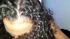 Shh, quick homemade sex with curvy latina neighbor while family is right outside listening