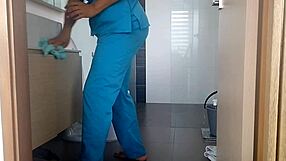 Chubby Maid Bends Over Big Ass Fucked Doggystyle!
