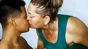 hot voluptuous colombian stepmom pounded hard by young stud taboo style