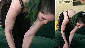 Kit Summers Models Skinny Leggings and Tall Natural Tits in Cute Casting Interview