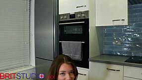 i welcome you home with teen gf deepthroat blowjob and big tits bounce