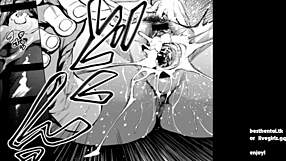 Teacher reunites with ex-student for intense hentai sex and huge tits bouncing