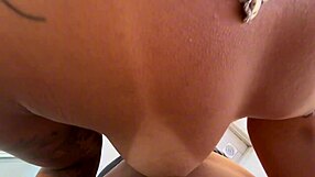 chubby bodybuilder with big clit and hairy pussy gets fingered hard!