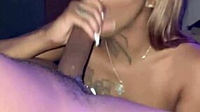 Slut Takes Me Out Then Lets Me Choke Her On Big Black Cock Deep!