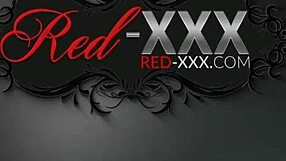 British Redhead Red Fingers Shaved Granny Pussy In Lingerie By Window