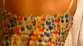 angel lima's juicy pussy begs for my creampie pounding her peruvian ass hard