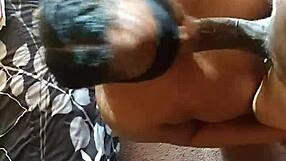 bhumble215 explodes with monster bbc facial blast!