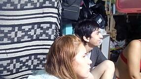 we were webcamming with fati then got solo doggystyle flashing!