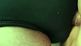 her tight ass squeezes out my hot load