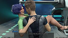 you won't believe these lesbians making out hard in stranded in space 54