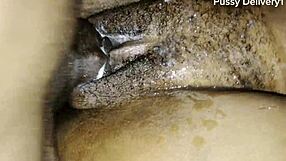 Busty blonde milf wife begs for creampie after wild interview