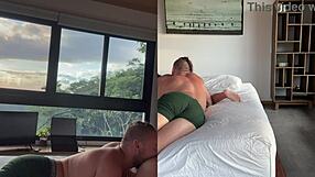 Pro Pussy Eater Licks Her to Shaking Orgasm