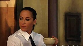 i'm the hot blonde slave aching as madame fingers me deep