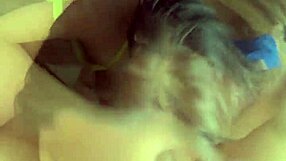 Asian Slut Worships Huge Cock with Lingerie-Clad Deepthroat Cum Swallow