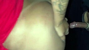 Tanned Swingers Couple Gloryhole Bedroom Fuck with Huge Tits Ass and Piercing in Homemade USA Action