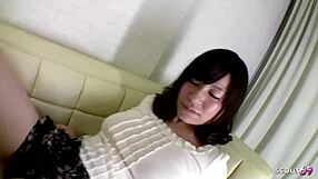 Japanese Wife Puffy Tits Seduces Uncensored Casting Cum Mouth First Time