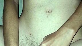 rubbing juicy clit inserting dildo hairy pussy cumming hard