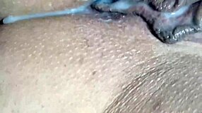 Real Amateur BBW Housewife Riding Shaved Pussy Massive Creampie Cum Covered