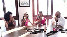 Black RJ couple dives into porn from swinger scene first red sheer calls