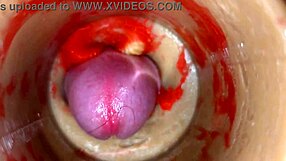 Camera Buried in Tight Pussy Catches Huge Creampie Explosion 4K