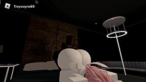 BLACK DADDY'S MONSTER COCK POUNDS FEMBOY'S TIGHT ASS DEEP.