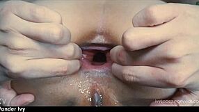 i explore my tight latina teen asshole with apple gape fart doggystyle play