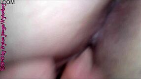 Check out this fat german girl's huge ass and dripping wet pussy getting bent over hard